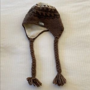 North Face Knit Fleece-Lined Winter Hat